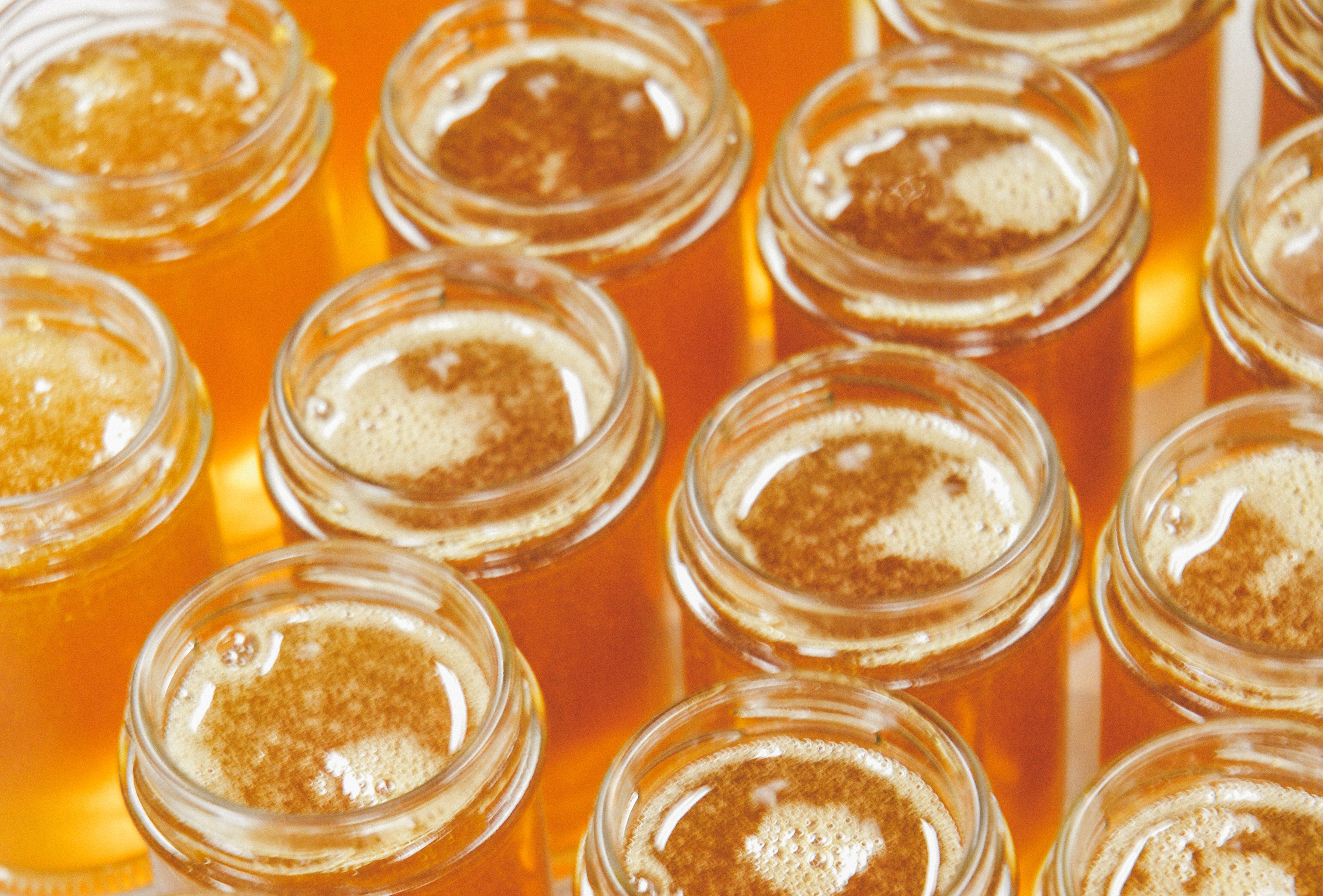 jars of medicated honey